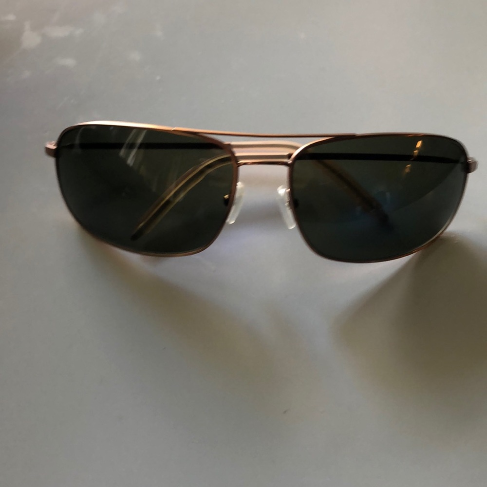 Mosley tribe rose gold aviators
